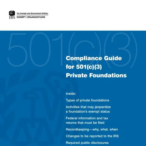 Document preview: A Deep Dive into IRS Publication 4221-PF for Private Foundations — Taxes (CERFA n°PUB-4221PF)