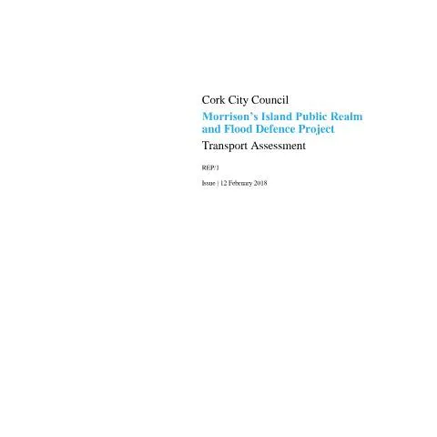 Document preview: Understanding Cork City Council's Flood Defence Initiative — Housing