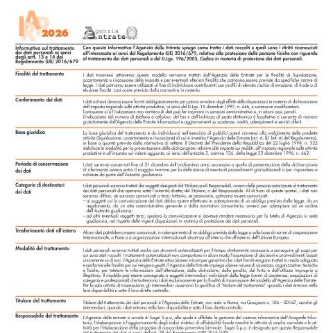 Anteprima documento Modulo IRAP 2026: guida alla compilazione e alle scadenze — Tasse e fisco (CERFA n°Irap)