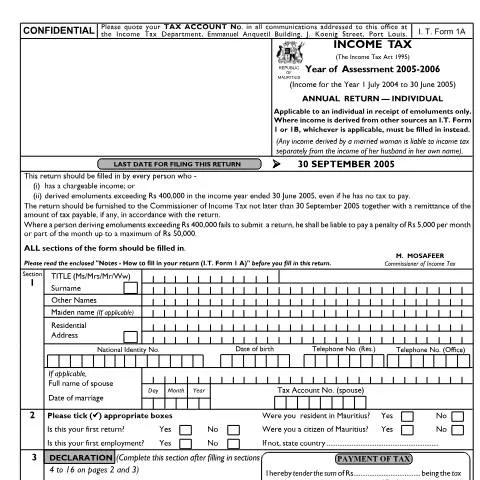 Document preview: A Comprehensive Guide to Individual Return 1A for Employees — Taxes (CERFA n°ind1a05)