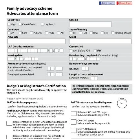Document preview: Understanding EX506: Additional Payments for Family Court Advocates — Government & admin