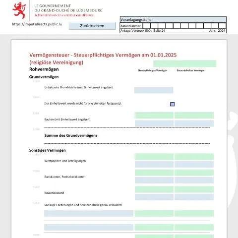 Aperçu du document Comprendre la déclaration de fortune des associations religieuses — Impôts & fiscalité (CERFA n°ARF_D)