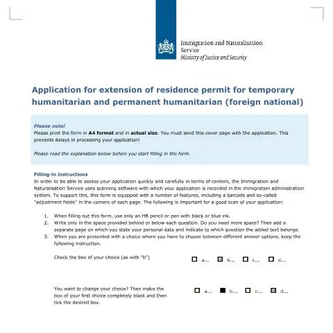Documentvoorvertoning: Aanvraag voor verlenging van uw verblijfsvergunning — Immigratie & visa (CERFA n°7537)