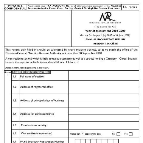 Document preview: Understanding the Soc06_210808 Tax Return for Societies — Government & admin (Soc06_210808)