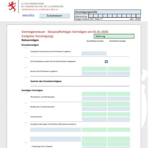 Aperçu du document Comprendre la déclaration de fortune des associations religieuses — Impôts & fiscalité (CERFA n°arfd)