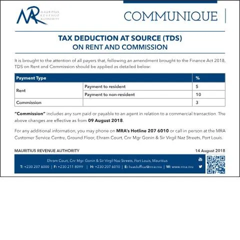 Document preview: Navigating TDS Regulations for Rent and Commission — Taxes (CERFA n°TDS140818)