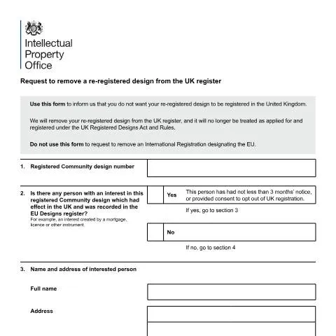 Document preview: Understanding the Opt-Out Process for Re-Registered Designs — Government & admin