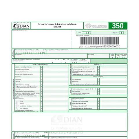 Vista previa del documento Importancia de la Declaración Mensual de Retenciones F350-2005 — Impuestos (CERFA n°F350-2005)