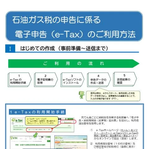 Document preview: 石油ガス税申告手続の流れと重要性 — 税金と財政 (CERFA n°D4-1)