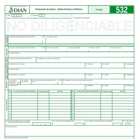 Vista previa del documento Importancia de la Declaración de Ingreso - Salida de Dinero en — Trámites administrativos (CERFA n°F532-2008)