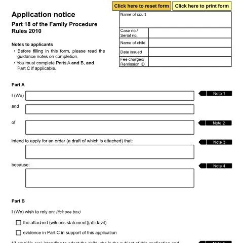 Document preview: Form FP2: Making Additional Applications in Family Court Cases — Government & admin