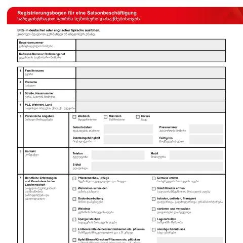 Dokumentvorschau: Wichtige Informationen zum Registrierungsbogen für Saisonbeschäftigung — Arbeit & Beschäftigung (CERFA n°registrierungsbogen-saisonbeschaeftigung-de_ba034845)