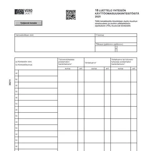 Document preview: Yhteisön käyttöomaisuuskiinteistöt ja niiden verotus — Verot & verotus (CERFA n°Vero 3021)