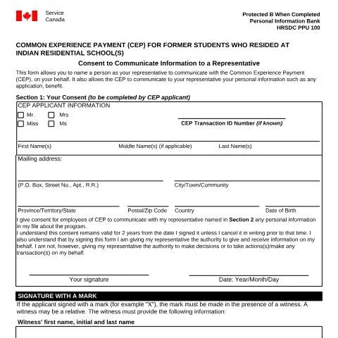 Document preview: Understanding the EMP5505 Consent Form for Employment Programs — Work & employment (CERFA n°EMP5505)