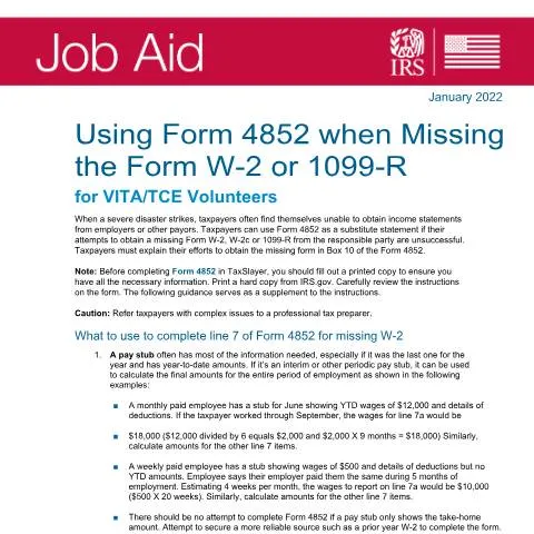 Document preview: Navigating IRS Publication 5396A for Tax Compliance — Taxes (CERFA n°PUB-5396A)