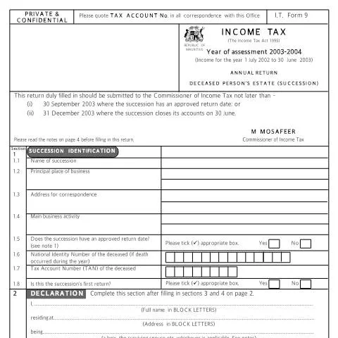 Document preview: Navigating Document suc0304 for Estate Management in Mauritius — Government & admin (suc0304)
