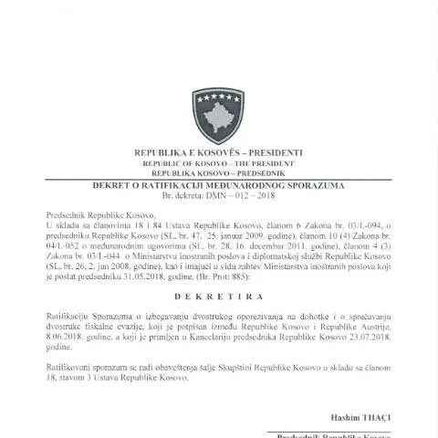 Document preview: Rëndësia e Preuzim Ugovora në Eliminimin e Tatimit të Dyfishtë — Tatime & fiskalitet