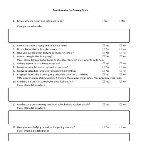 Document preview: Engaging with the Primary Pupil Questionnaire for Student Welfare — Government & admin