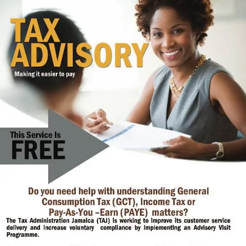 Document preview: Understanding Jamaica's Tax Advisory Visits Form for Better Tax — Taxes (CERFA n°tax_advisory_visits)