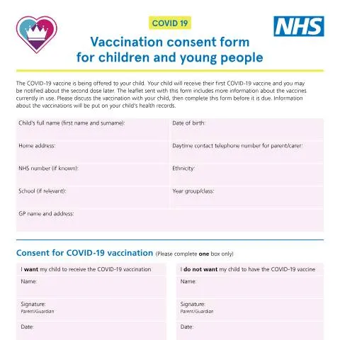 Document preview: Understanding the COVID-19 Vaccination Consent Process for Minors — Health