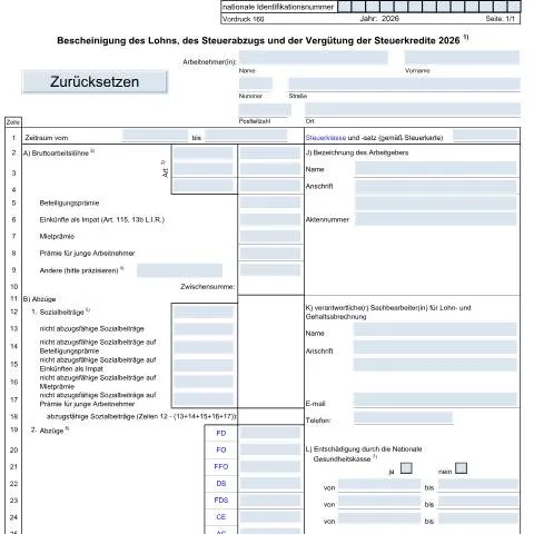 Aperçu du document Vordruck 160 : Guide du certificat de salaire au Luxembourg — Impôts & fiscalité (CERFA n°160 D)