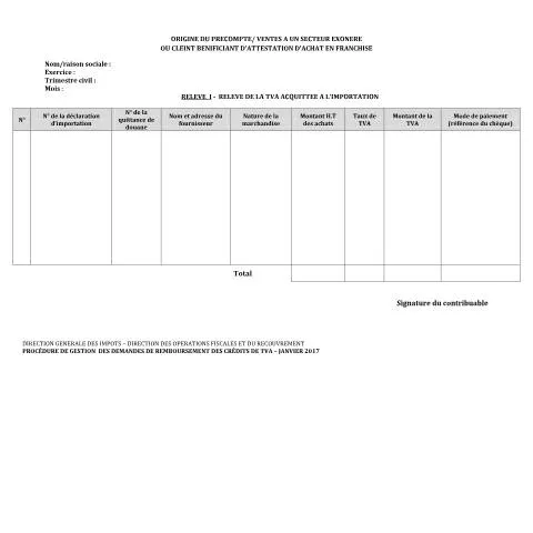 Aperçu du document Comprendre le précompte TVA pour les redevables partiels — Impôts & fiscalité (CERFA n°Origine du precompte redevables partiels)