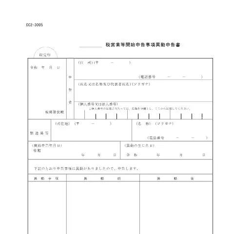 Document preview: 石油ガス税営業等開始申告書(D4-2)の詳細解説 — 税金と財政 (CERFA n°D4-2)