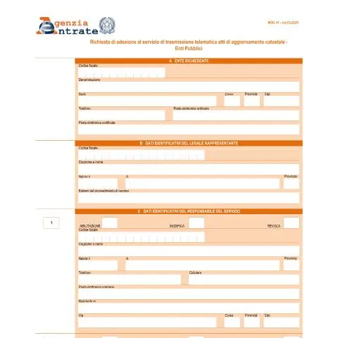 Anteprima documento Aggiornamento banche dati catastali tramite Sister — Immobili e fondiario