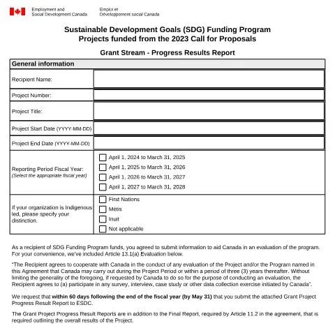 Document preview: Understanding the EMP5740 Form for SDG Projects — Work & employment (CERFA n°EMP5740)