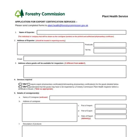 Document preview: Understanding the Export Plant Health Phytosanitary Certificate — Government & admin