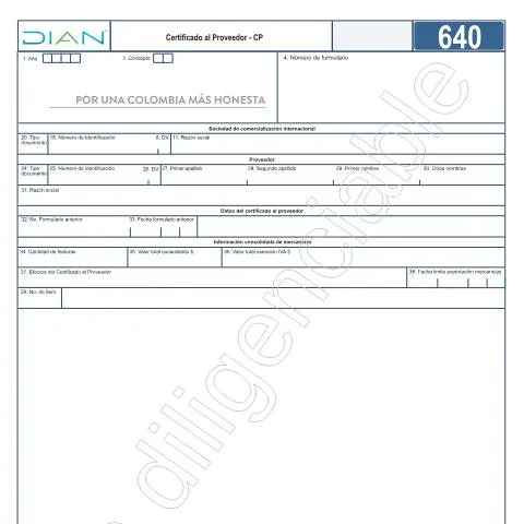 Vista previa del documento La Relevancia del Certificado al Proveedor - CP en el Comercio — Impuestos (CERFA n°F640-2022)