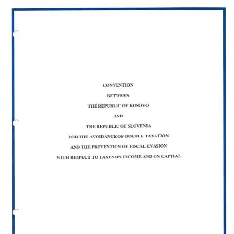 Document preview: Marrëveshjet e Dyfishta të Tatimit në Kosovë dhe Avantazhet e Tyre — Tatime & fiskalitet