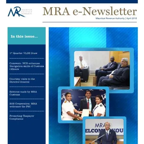 Document preview: Insights from the April 2018 MRA e-Newsletter — Government & admin (ENewsletterApril2018)