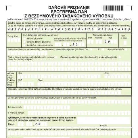 Document preview: Dôležitosť formulára SPDBTVv25 pre podnikateľov v tabakovom priemysle — Administratívne úkony (CERFA n°SPDBTVv25)