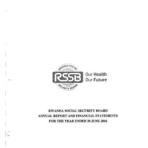 Document preview: Key Insights from Rwanda's Annual Report Financial Statements — Taxes (CERFA n°Annual_Report_Financial_Statements_2015_2016_zua8ji_e78cf10920)