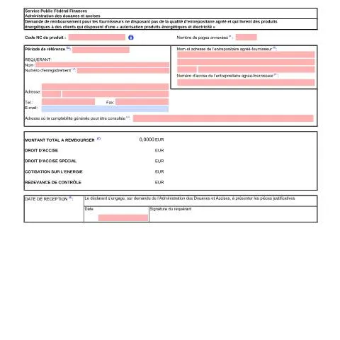 Aperçu du document Comprendre le remboursement pour commerçants en Belgique — Démarches administratives (CERFA n°ACC_FORM_0J_25061955_FR_2010-renbours-commerc-2017-03-20)