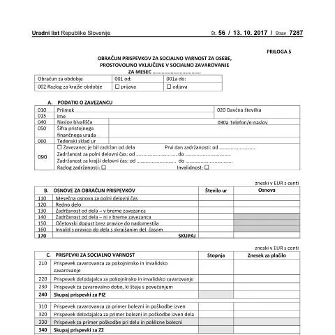 Document preview: Vloga obrazca PODO-OPSVP pri socialni varnosti — Davki & obdavčitev (CERFA n°PODO-OPSVP)