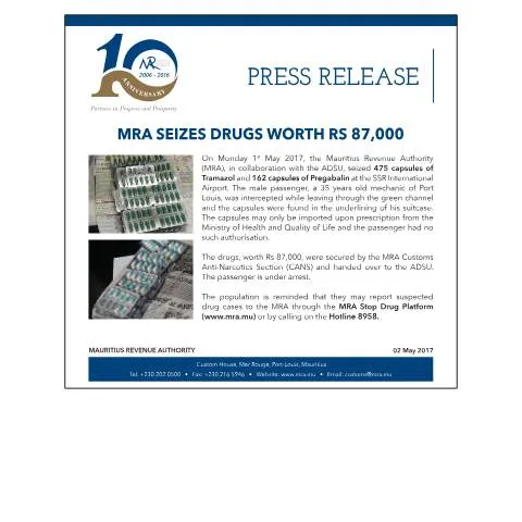Document preview: Significant Drug Seizure by MRA: A Case Study — Government & admin (DrugSeizureP1)