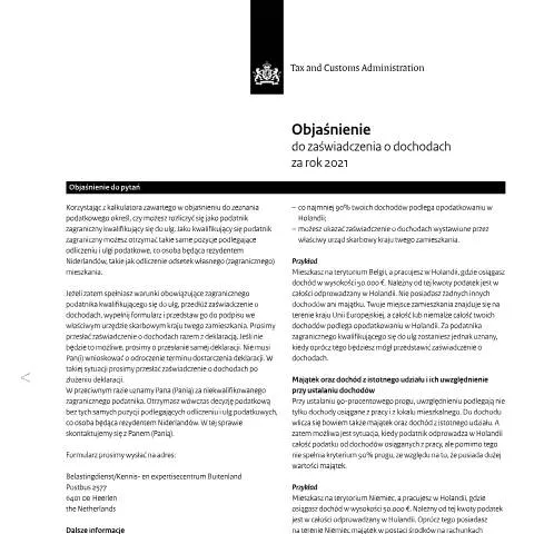 Documentvoorvertoning: Essentiële Informatie over de Inkomensverklaring 2021 — Belastingen (CERFA n°ib0591t11plpol)