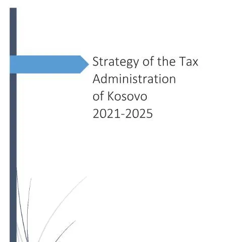 Document preview: Roli i Strategjisë së Administratës Tatimore të Kosovës — Tatime & fiskalitet