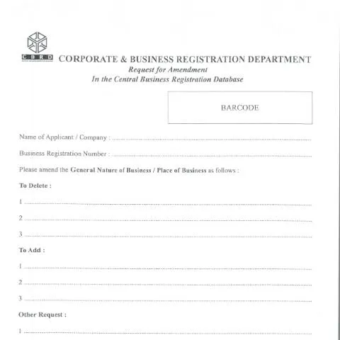 Document preview: Guide to Navigating the Amendment Request Process — Government & admin (CERFA n°amendmentbr)