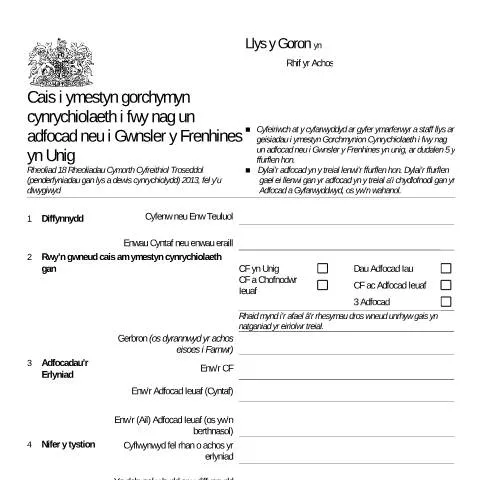 Document preview: How to Apply for Extended Legal Representation in Crown Court — Government & admin