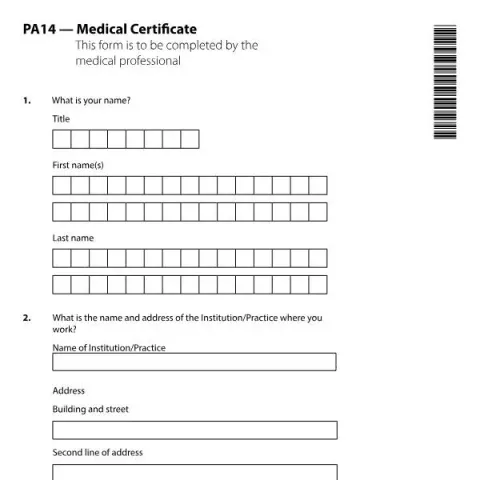 Document preview: Mental Capacity Complications in Probate: PA14 Medical Certificate — Legal & justice (PA14)