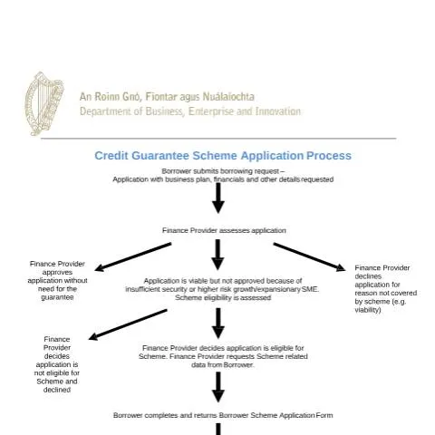 Document preview: Navigating the SME Credit Guarantee Scheme Application Process — Government & admin