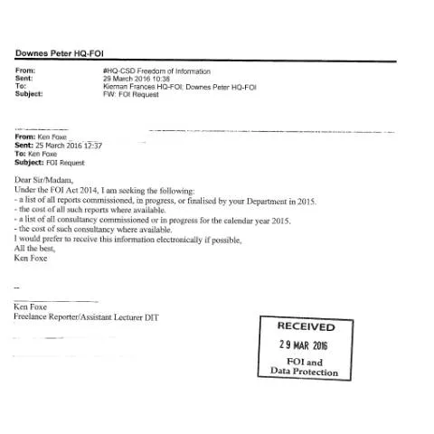 Document preview: Understanding the Importance of FOI Request 16/037 — Government & admin