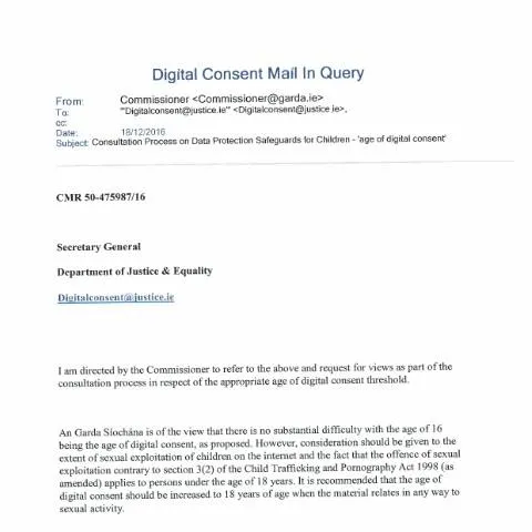 Document preview: Exploring Digital Age of Consent in Ireland — Digital & personal data