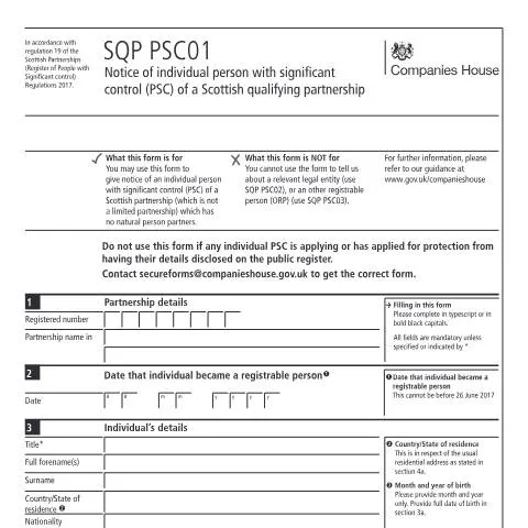 Document preview: The Role of PSC01 in Scottish Qualifying Partnerships — Legal & justice