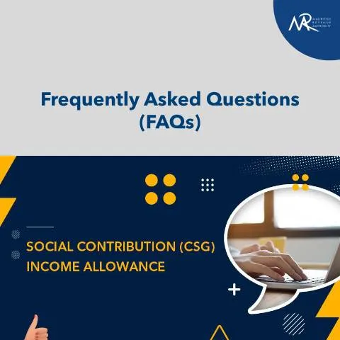 Document preview: Understanding the Social Contribution Income Allowance in Mauritius — Taxes (CERFA n°FAQs-SocialContributionIncomeAllowance)