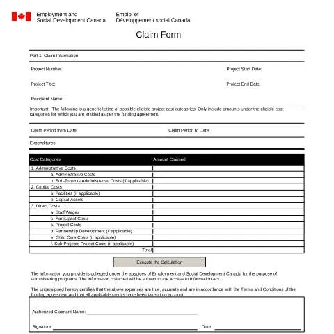 Document preview: Essential Guide to the EMP5539 Claim Form for Funding — Work & employment (CERFA n°EMP5539)