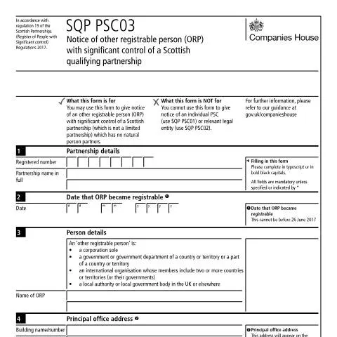 Document preview: Navigating the SQP PSC03 for Transparency in Partnerships — Legal & justice